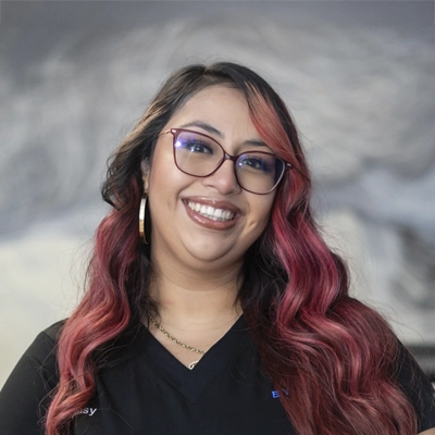 A headshot of Daisy, an Optometric Technician at Freedom Eye Care.