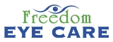 The Freedom Eye Care website scrolling logo